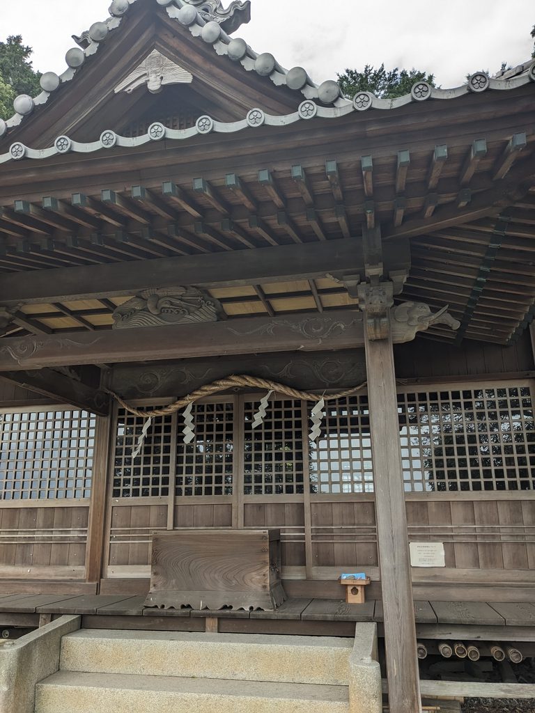 今治市日高地区・天満神社の風景
