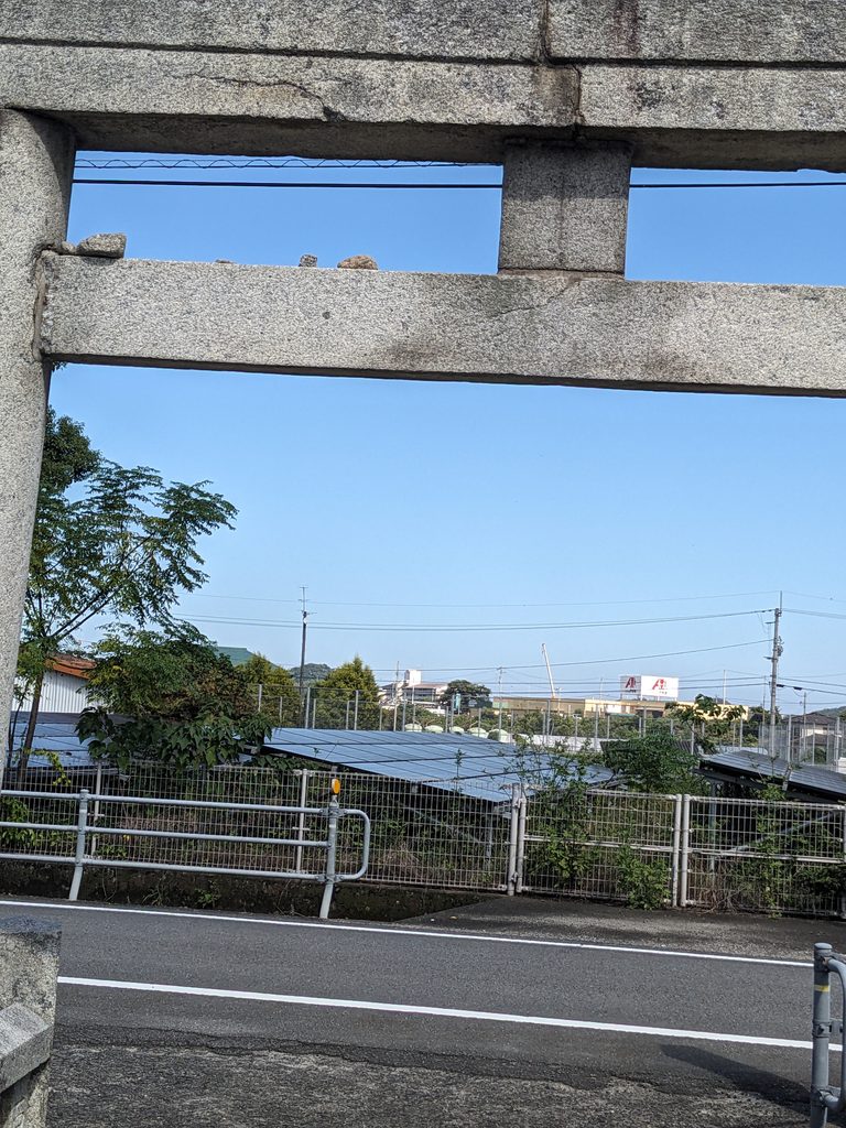 今治市宮ヶ崎の美保神社を紹介する現地写真