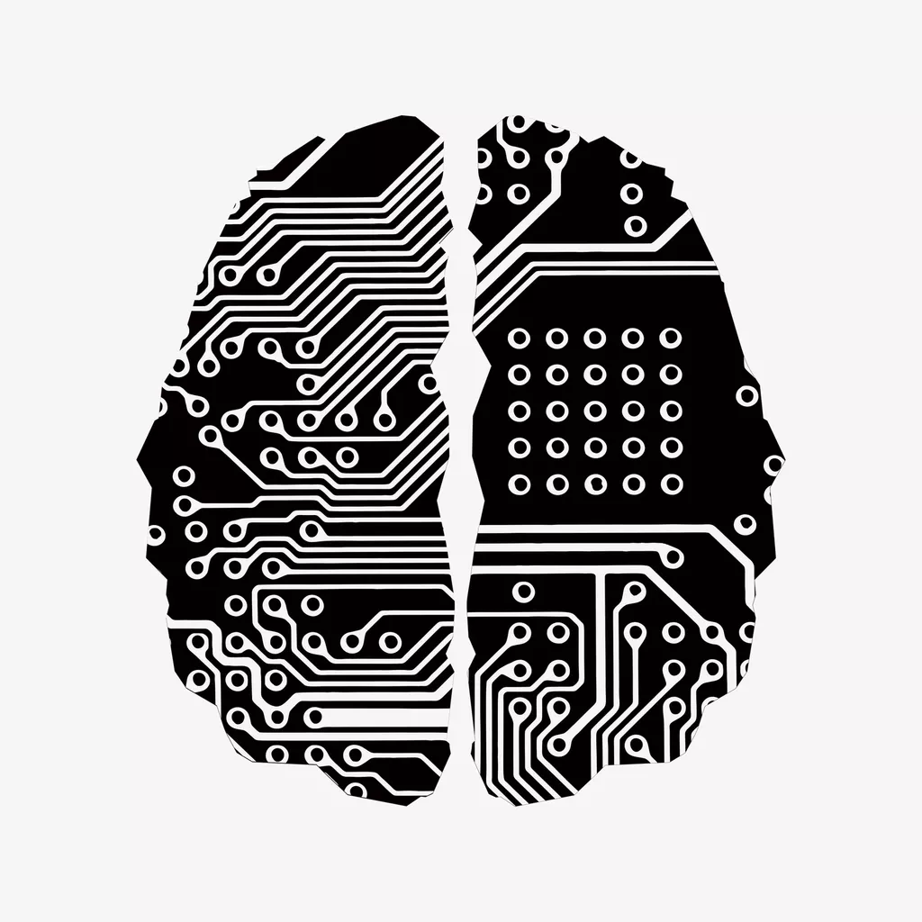 AI brain illustration